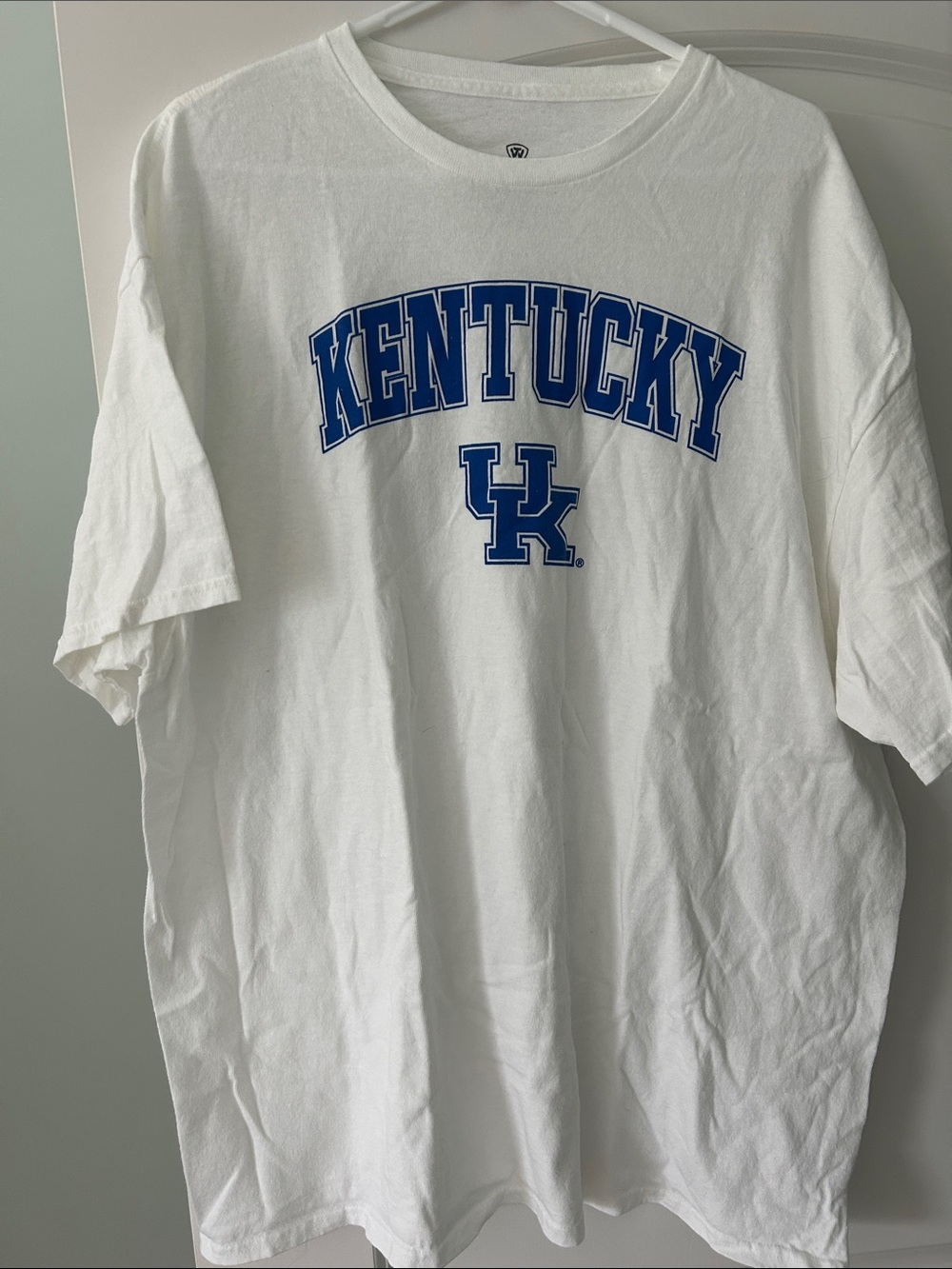 Top of the World White Kentucky UK Graphic Tee - Blue Print